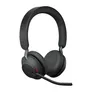 Jabra Evolve2 65 MS Stereo-Headset Schwarz, kabellos, Bluetooth, Link 390a Adapter, inkl. Ladestation, Microsoft Teams zertifiziert
