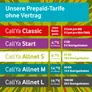 Vodafone Prepaid Prepaid CallYa S | 10 EUR Startguthaben | 1 Monat 25GB | 5G-Netz