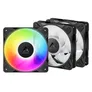 ARCTIC Gehäuselüfter P12 Pro A-RGB LN 3er Pack 120 mm schwarz 4-pin + Splitter