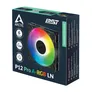 ARCTIC Gehäuselüfter P12 Pro A-RGB LN 120 mm schwarz 4-pin + Splitter