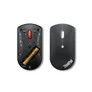 Lenovo ThinkPad Silent Bluetooth-Maus Schwarz, Batteriebetrieb 1x AA, 2400 DPI, Microsoft Swift Pair