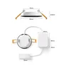 Philips Hue Slim Downlight LED Einbauleuchte 3er Pack schwarz