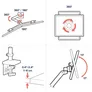 Ergotron 45-684-290 LX PRO Dual Direct Monitor Arm Tischhalterung weiß