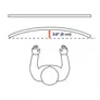 Ergotron 45-690-290 LX PRO Dual Monitor Arm Tischhalterung weiß
