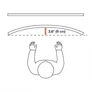 Ergotron 45-690-293 LX PRO Dual Monitor Arm Tischhalterung grau