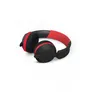 Philips 6000 series TAA6219BK/00 kabellose On-ear Kopfhörer Bluetooth schwarz/rot