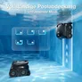 WYBOT B1 kabelloser Poolroboter mit Vollabdeckung & Kantenreinigung Schwarz