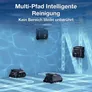 WYBOT B1 kabelloser Poolroboter mit Vollabdeckung & Kantenreinigung Schwarz