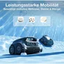 WYBOT B1 kabelloser Poolroboter mit Vollabdeckung & Kantenreinigung Schwarz
