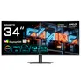 GIGABYTE MO34WQC36 34 Zoll UWQHD QD-OLED Curved Gaming Monitor 360 Hz 21:9 DP/HDMI/USB-C