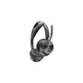 Poly Voyager Focus 2 MS Schwarz Kabelloses Bluetooth-Headset, USB-C/A, BT700 USB-C Dongle, ANC, Microsoft Teams zertifiziert