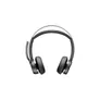 Poly Voyager Focus 2 MS Schwarz Kabelloses Bluetooth-Headset, USB-C/A, BT700 USB-C Dongle, ANC, Microsoft Teams zertifiziert