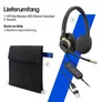 HP | Poly Mission 825 Stereo-Headset USB-C/A, kabelgebunden, KI-Geräuschunterdrückung, ANC, inkl. Etui (Kommerzielles Produkt)