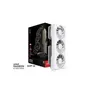 XFX Gaming RX 9070 GRE Triple White Grafikkarte 12GB GDDR6, DP, HDMI