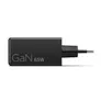 Lenovo 65W Mini USB-C GaN Ladegerät/ Netzteil Schwarz, 1x USB-C