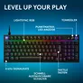 Logitech G G316 X 98 Mechanische Gaming-Tastaur Schwarz, Taktile Switches, RGB, kabelgebunden, 8000 Hz Abtastrate, Anpassbar mit Logitech G HUB