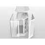 NZXT H6 2026 Mid-Tower Airflow Gaming Gehäuse Weiß Glasfenster