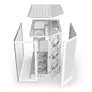 NZXT H6 RGB+ 2026 Mid-Tower Airflow Gaming Gehäuse Weiß Glasfenster