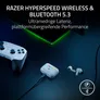 RAZER Hammerhead V3 X HyperSpeed für PlayStation Weiß In-Ear-Headsets/ Kopfhörer, Ladecase, Bluetooth 5.3, THX Spatial Audio, lizensiert für PlayStation