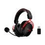 HyperX Cloud Alpha Gaming-Headset Schwarz-/Rot, kabellos, 2.4Ghz Empänger, bis zu 300 Stunden Akkulaufzeit