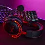 HyperX Cloud Alpha Gaming-Headset Schwarz-/Rot, kabellos, 2.4Ghz Empänger, bis zu 300 Stunden Akkulaufzeit