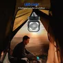 Medion MD12065 E10 TF Camping Ventilator 5 Stufen mit Powerbank Funktion schwarz