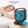 Medion MD12065 E10 TF Camping Ventilator 5 Stufen mit Powerbank Funktion blau