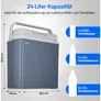 Medion MD13011 TC24 Kühlbox Kühl und Warm 20L Kapazität 5V USB, 12V -220-240V grau