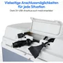 Medion MD13011 TC24 Kühlbox Kühl und Warm 20L Kapazität 5V USB, 12V -220-240V grau