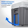 Medion MD13102 TC45 Kühlbox Kühl und Warm 40L 5V-USB 12V 220-204V grau