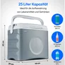 Medion MD10735 TC30 Kühlbox Kühl und Warm 25L Kapazität 5V USB, 12V -220-240V grau
