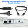 Medion MD10735 TC30 Kühlbox Kühl und Warm 25L Kapazität 5V USB, 12V -220-240V grau