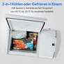 Medion MD13112 CC50 Kompressor Kühlbox Kühl und Warm 47L Kapazität 5V USB, 12/24V -220-240V grau