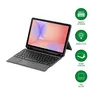 4smarts Tastatur Case Solid Pro QWERTZ Galaxy Tab S10 Lite schwarz