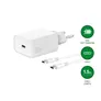 4smarts Netzladegerät VoltPlug PD 30W 1C und USB-C Kabel 1,5m weiß