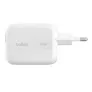 Belkin BoostCharge Pro 45W Dual GaN-Ladegerät weiß