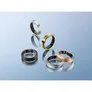 RingConn Smart Ring Gen3 für Frauen und Männer - mattschwarz Größe 8