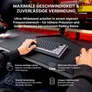 Cherry XTRFY K63W Pro Kompakt Gaming-Tastatur, kabellos, TKL (70%), MX Low-Profile 2.0 Switches, RGB, Bluetooth