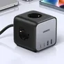 UGREEN Nexode CD268 DigiNest 7-in-1 65W Desktop Charger Steckdosenwürfel 2x USB-C 2x USB-A 3x AC Out
