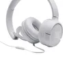 JBL TUNE 500 weiß - Kabelgebundener On-Ear-Kopfhörer Mikrofon
