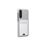 Samsung Card Slot Case für Galaxy A27, Light Gray, Schutzhülle mit Kartenfach