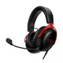 HyperX Cloud III Gaming-Headset Rot/Schwarz, kabelgebunden, passend für PC, PS5, PS4, Xbox Series X|S, Xbox One, Nintendo Switch, Mac