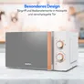 Medion Life MD 10596 Solo Mikrowelle weiß 20l