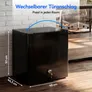 Medion MD370001 LIFE Mini-Kühlschrank mit Eisfach und Schloss schwarz