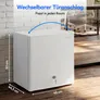 Medion MD370001 LIFE Mini-Kühlschrank mit Eisfach und Schloss weiß