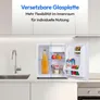 Medion MD370001 LIFE Mini-Kühlschrank mit Eisfach und Schloss weiß