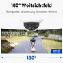 Reolink Duo Series P757 PCDUOB8K02 16MP Dual-Objektiv PoE Überwachungskamera | 180° Panorama | KI-Erkennung | ColorX Nachtsicht