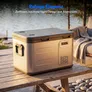 Medion MD370026 CC35D Kompressor Doppelzonen-Kühlbox 36l (29L+7l)  Kapazität grau