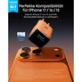 Anker Nano Ladegerät (45W, Smart Display) ActiveShield 5.0, GaN, Steinschwarz