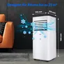 Medion MD 37672 P701 Klimaanlage 7.000 BTU Kühlmittel R290 max. 25m², App- und Sprachsteuerung, Inkl. Fenster-Kit